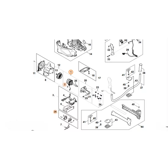 STIHL  Silnik elektryczny FA01 600 0203